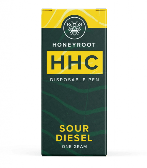 Honeyroot HHC 1g Disposable - Sour Diesel - Vapor Fog